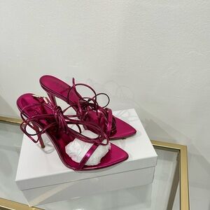 The London lace up Pink